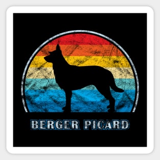 Berger Picard Vintage Design Dog Sticker